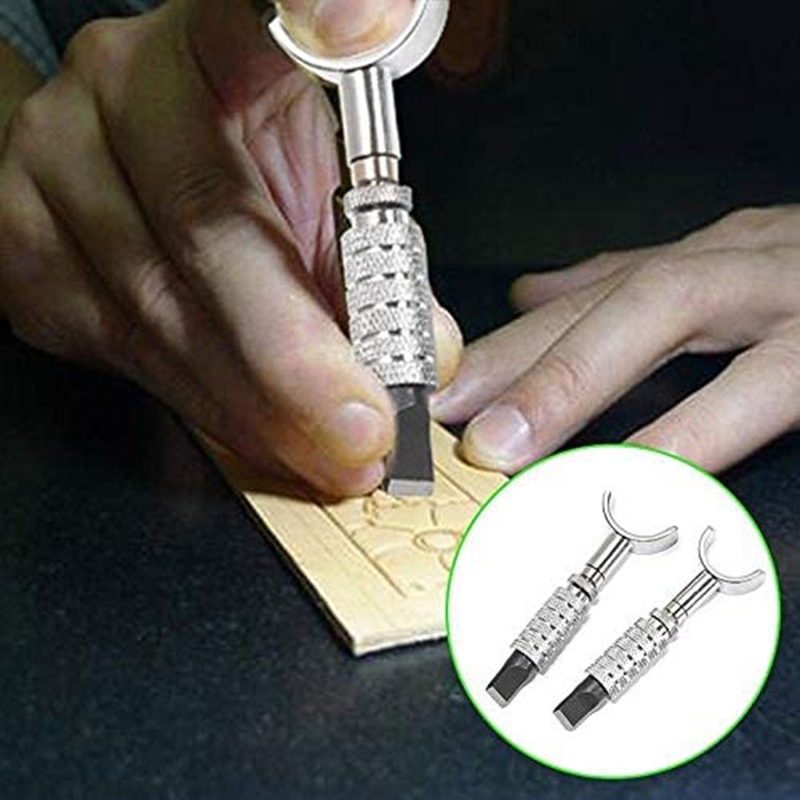 Leather Swivel Nicking Knife C - огляд і ціна Swivel Knife Tool