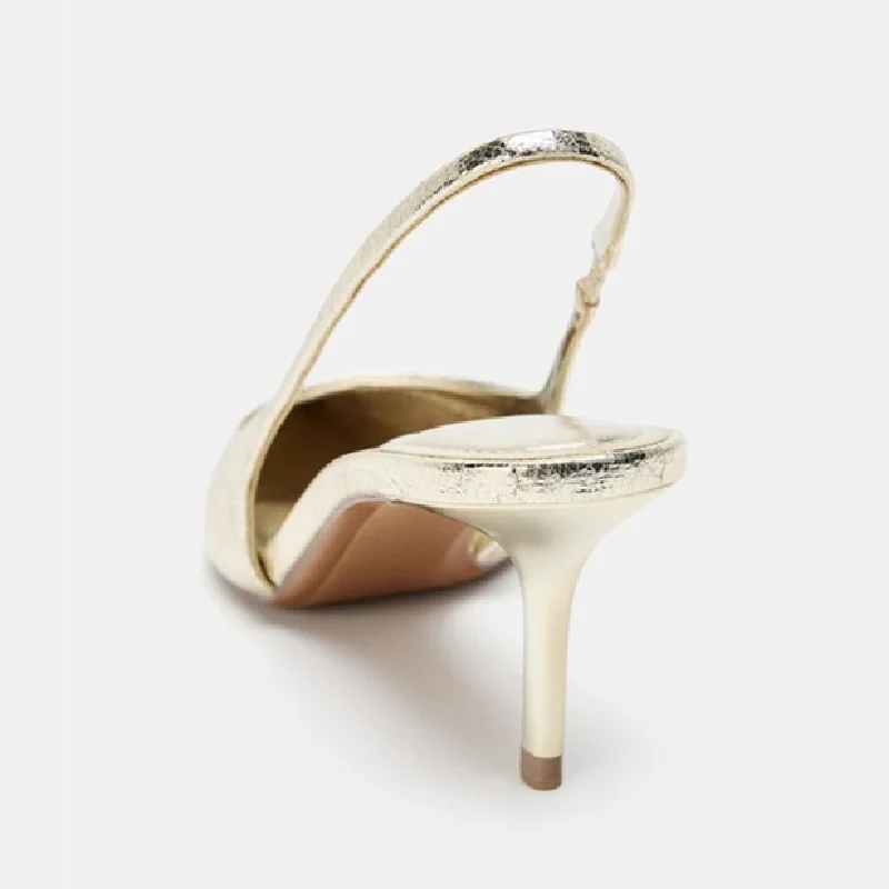 Sexy Pointed Toe Gold Designer - огляд і ціна Leatherwork Drawing