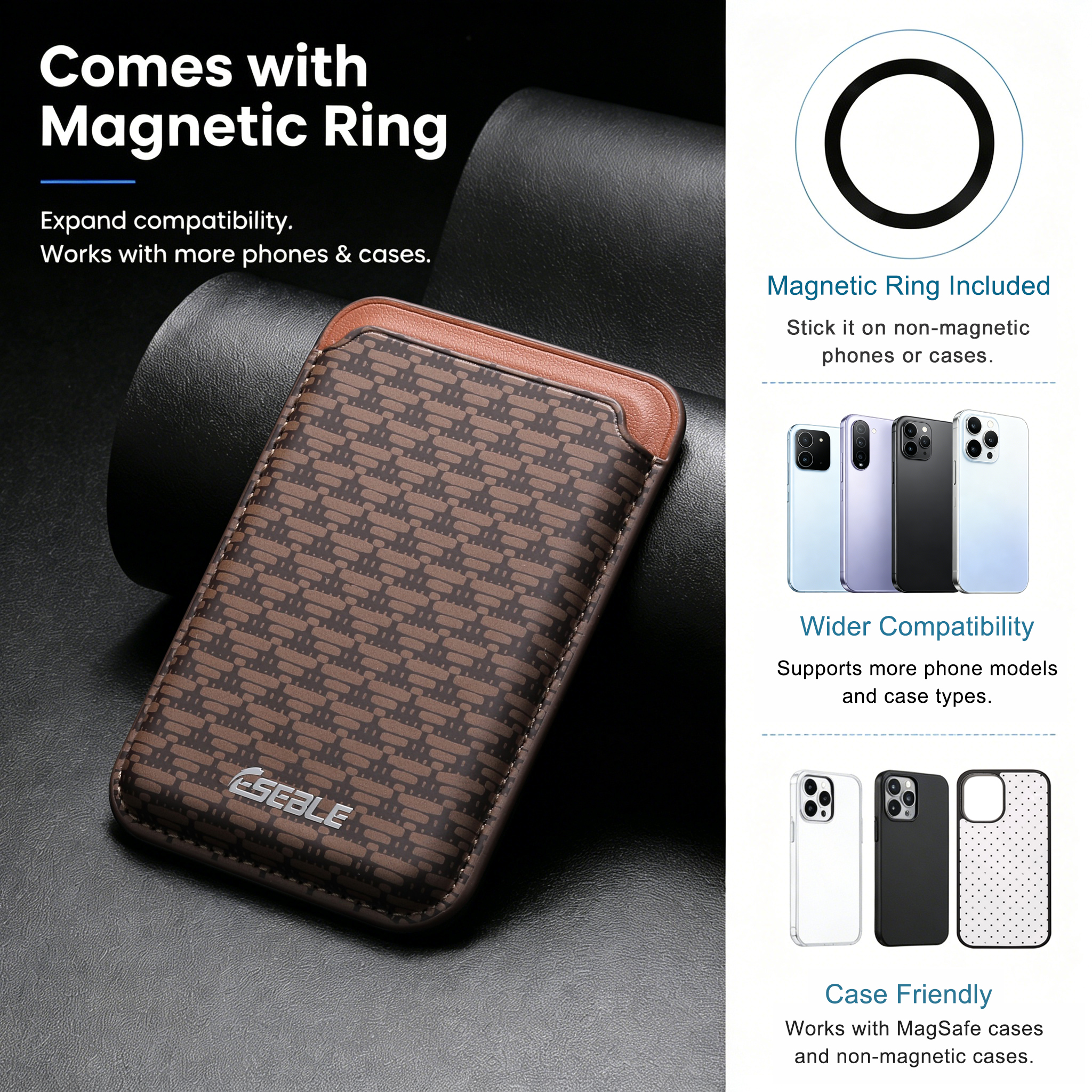 Strong Magnetic Slim Card Hold - огляд і ціна Leather Work Leather