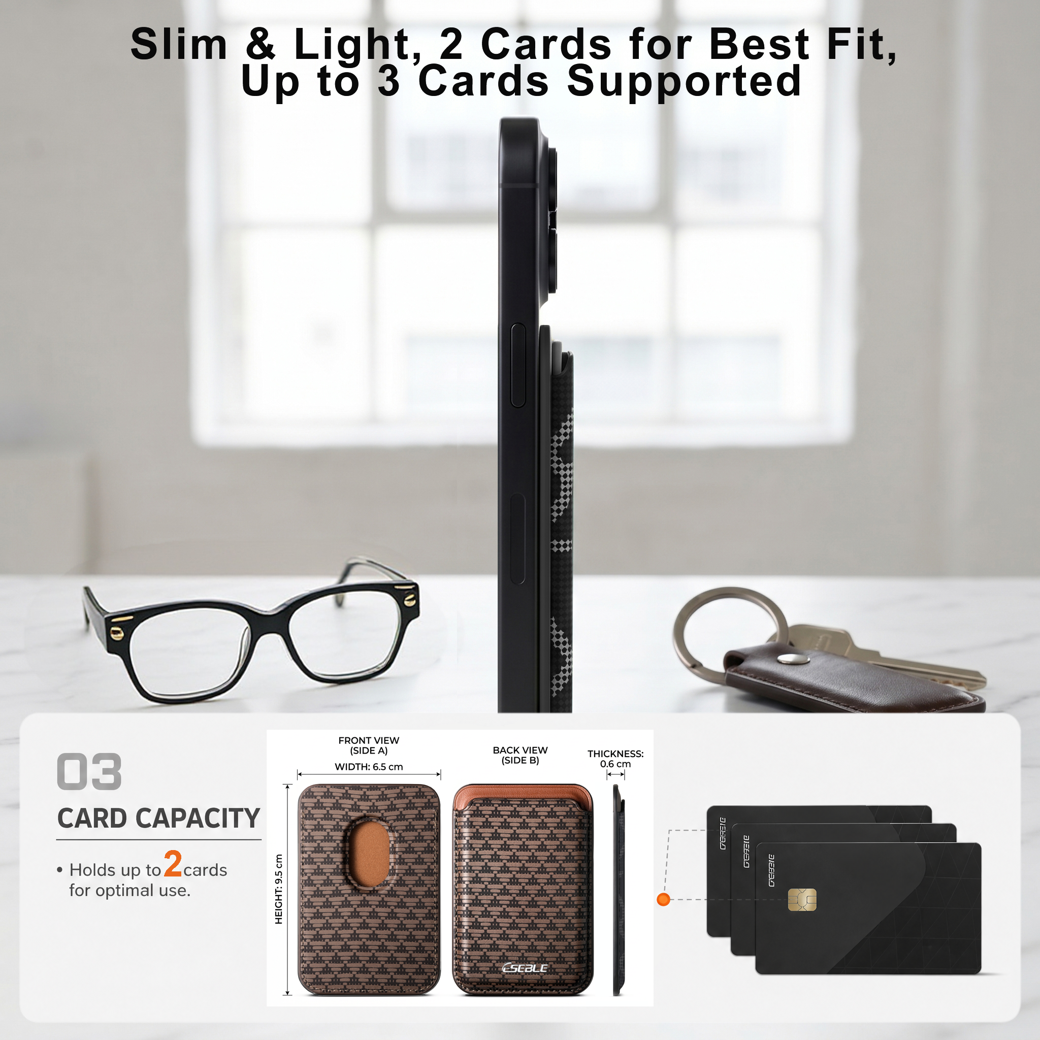 Strong Magnetic Slim Card Hold - огляд і ціна Leather Work Leather