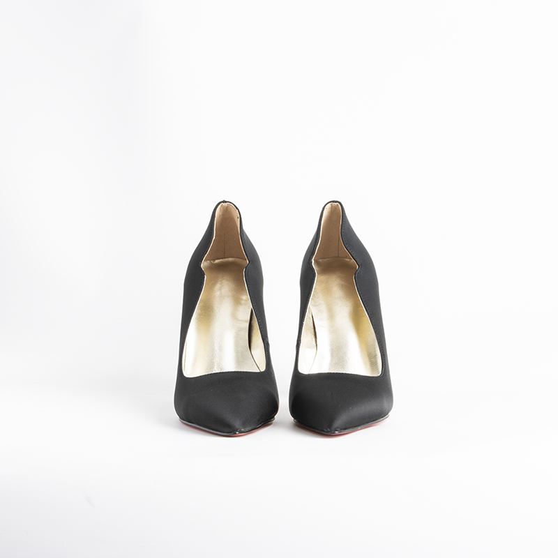 luxury Red Bottom Black Pointe - огляд і ціна Leather Work Heels